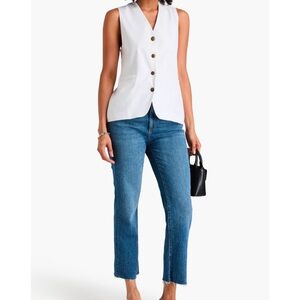 Rag & Bone White Vest M